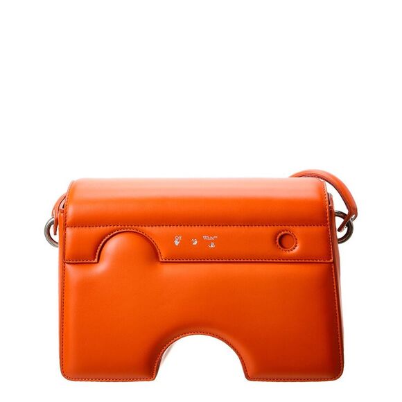 Off-White™ Burrow Leather Shoulder Bag (Authentic Pre-Loved) - Picture 2 of 5